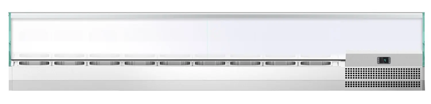 Холодильная витрина для ингредиентов GGM Gastro AGI203 (Inox) - 3