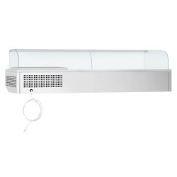 Холодильная витрина для ингредиентов GGM Gastro AGI203 (Inox) Thumb