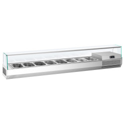 Холодильная витрина для ингредиентов GGM Gastro AGI204 (Inox) Thumb
