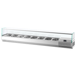 Холодильная витрина для ингредиентов GGM Gastro AGI204 (Inox) Thumb