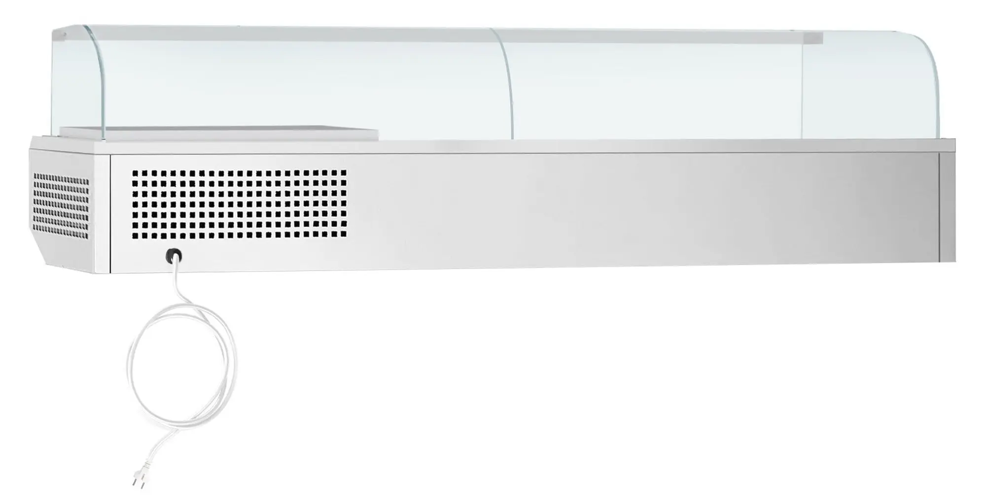 Холодильная витрина для ингредиентов GGM Gastro AGI204 (Inox) - 6