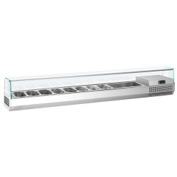 Холодильная витрина для ингредиентов GGM Gastro AGI233 (Inox) Thumb