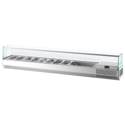 Холодильная витрина для ингредиентов GGM Gastro AGI233 (Inox) Thumb
