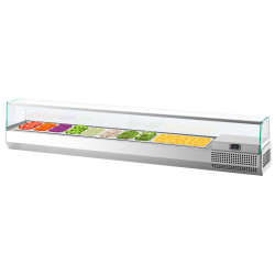 Холодильная витрина для ингредиентов GGM Gastro AGI233 (Inox) Thumb