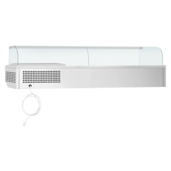 Холодильная витрина для ингредиентов GGM Gastro AGI233 (Inox) Thumb