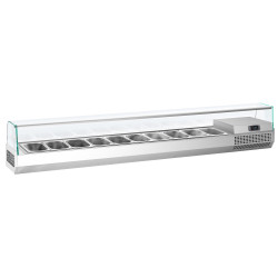Холодильная витрина для ингредиентов GGM Gastro AGI234 (Inox) Thumb