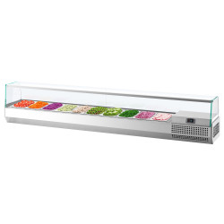 Холодильная витрина для ингредиентов GGM Gastro AGI234 (Inox) Thumb