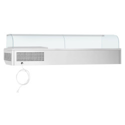 Холодильная витрина для ингредиентов GGM Gastro AGI234 (Inox) Thumb