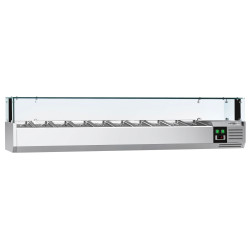 Холодильная витрина для ингредиентов GGM Gastro AGS203LND (Inox) Thumb
