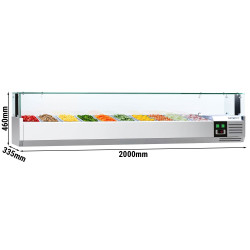 Холодильная витрина для ингредиентов GGM Gastro AGS203LND (Inox) Thumb