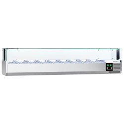 Холодильная витрина для ингредиентов GGM Gastro AGS204LND (Inox) Thumb