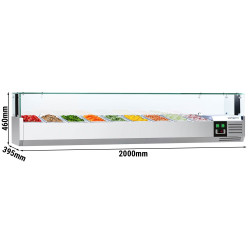 Холодильная витрина для ингредиентов GGM Gastro AGS204LND (Inox) Thumb
