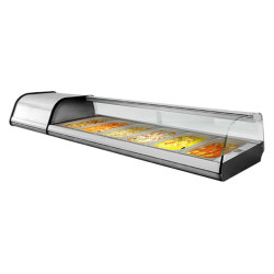 Холодильная витрина для ингредиентов GGM Gastro ATAI134 (Inox)