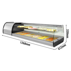 Холодильная витрина для ингредиентов GGM Gastro ATAI134Z (Inox) Thumb
