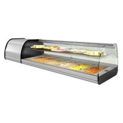 Холодильная витрина для ингредиентов GGM Gastro ATAI134Z (Inox)