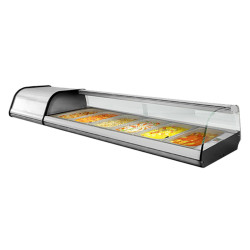Холодильная витрина для ингредиентов GGM Gastro ATAI164 (Inox)