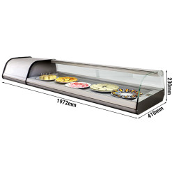 Холодильная витрина для ингредиентов GGM Gastro ATEI204 (Inox) Thumb