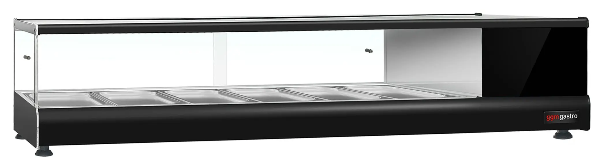 Холодильная витрина для ингредиентов GGM Gastro KAVND613 (Black) - 2