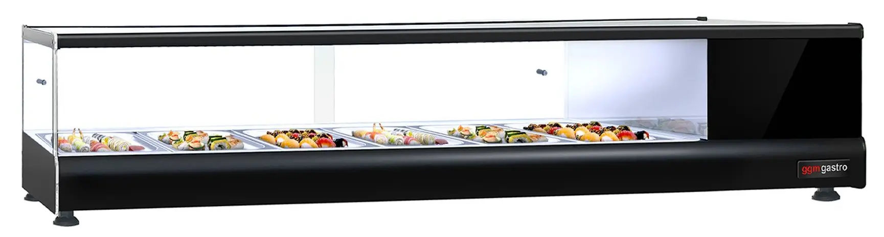 Холодильная витрина для ингредиентов GGM Gastro KAVND613 (Black)