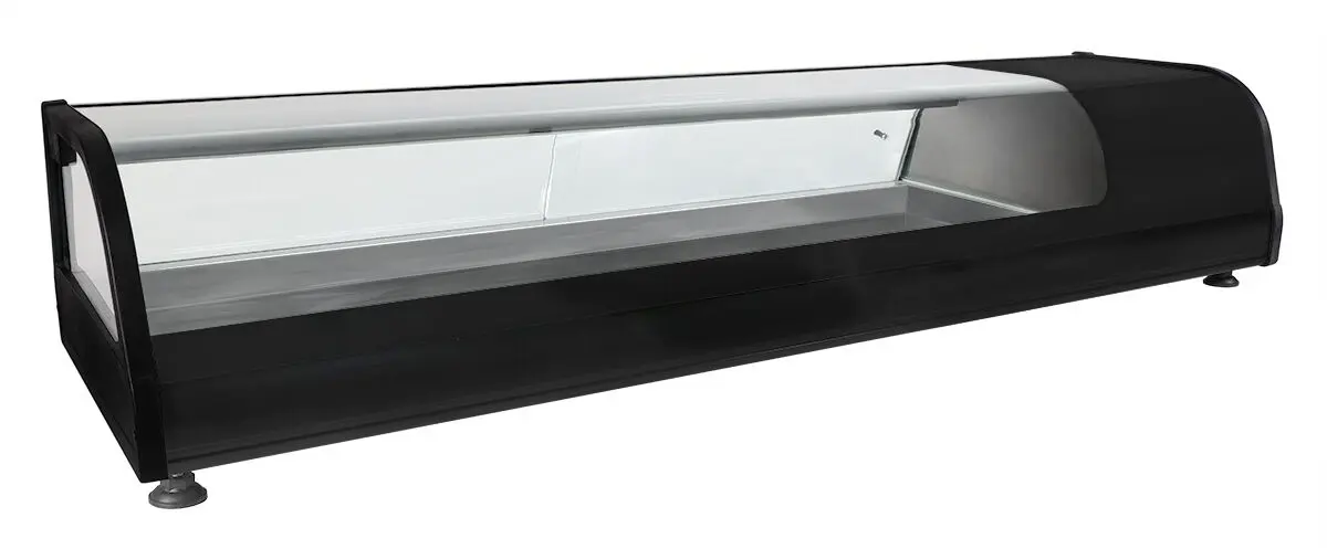 Холодильная витрина для ингредиентов GGM Gastro SKVND613 (Black) - 3