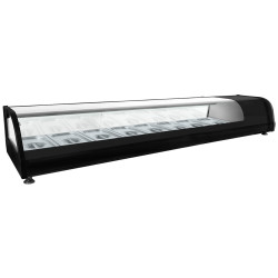 Холодильная витрина для ингредиентов GGM Gastro SKVND813 (Black) Thumb