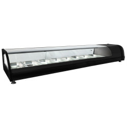 Холодильная витрина для ингредиентов GGM Gastro SKVND813 (Black) Thumb