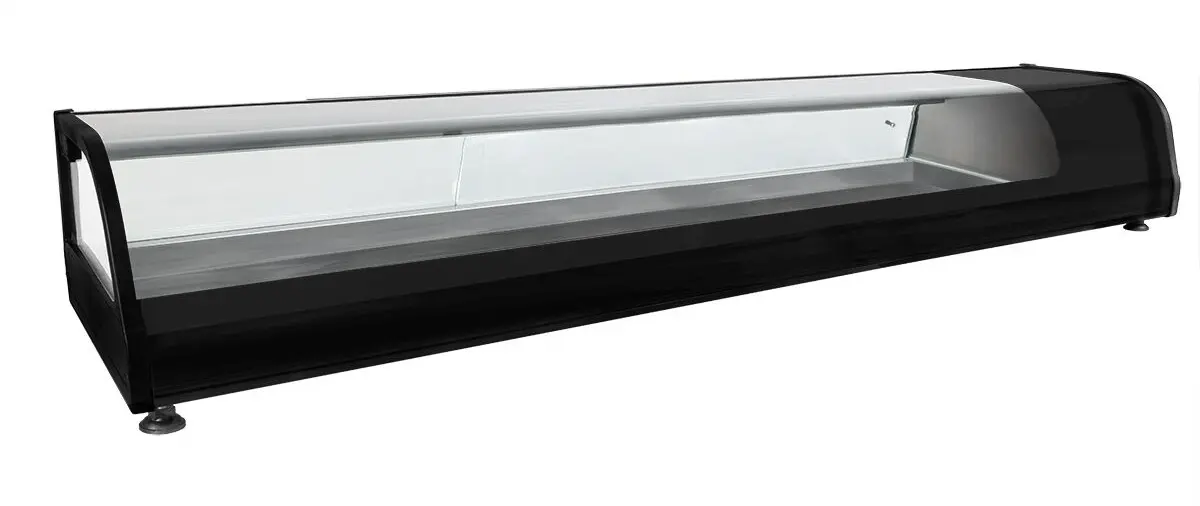 Холодильная витрина для ингредиентов GGM Gastro SKVND813 (Black) - 4