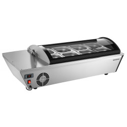 Холодильная витрина для ингредиентов GGM Gastro VDNR1043 (Inox) Thumb