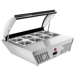 Холодильная витрина для ингредиентов GGM Gastro VDNR763 (Inox) Thumb