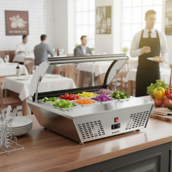 Холодильная витрина для ингредиентов GGM Gastro VDNR763 (Inox) Thumb