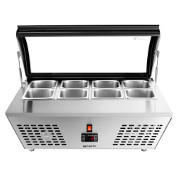Холодильная витрина для ингредиентов GGM Gastro VDNR763 (Inox) Thumb