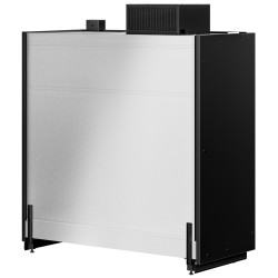 Холодильная витрина для магазина 2шт GGM Gastro WKRA18#2 (Black) Thumb