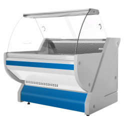 Холодильная витрина для магазина GGM Gastro KRM111N-B (Blue) Thumb