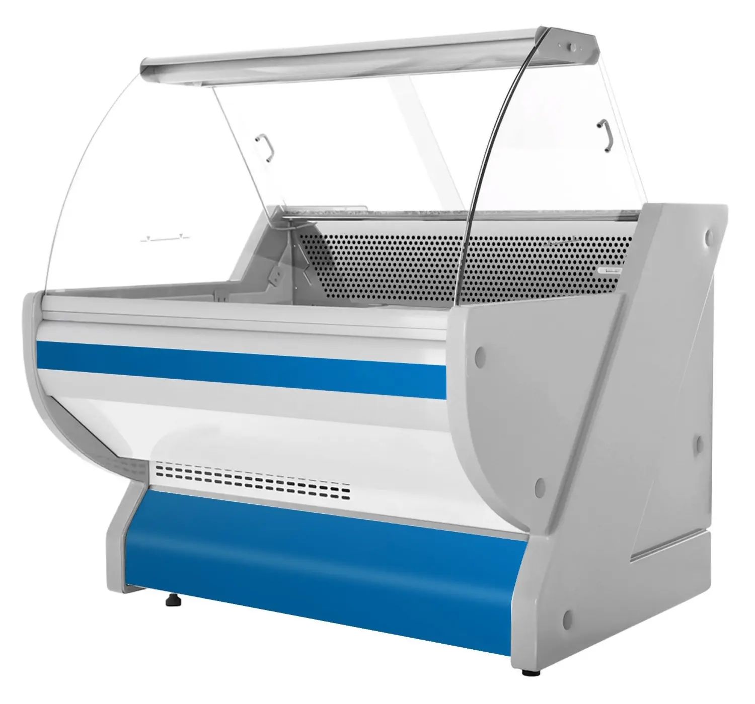 Холодильная витрина для магазина GGM Gastro KRM111N-B (Blue) - 3