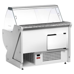 Холодильная витрина для магазина GGM Gastro KRM111N-B (Blue) Thumb