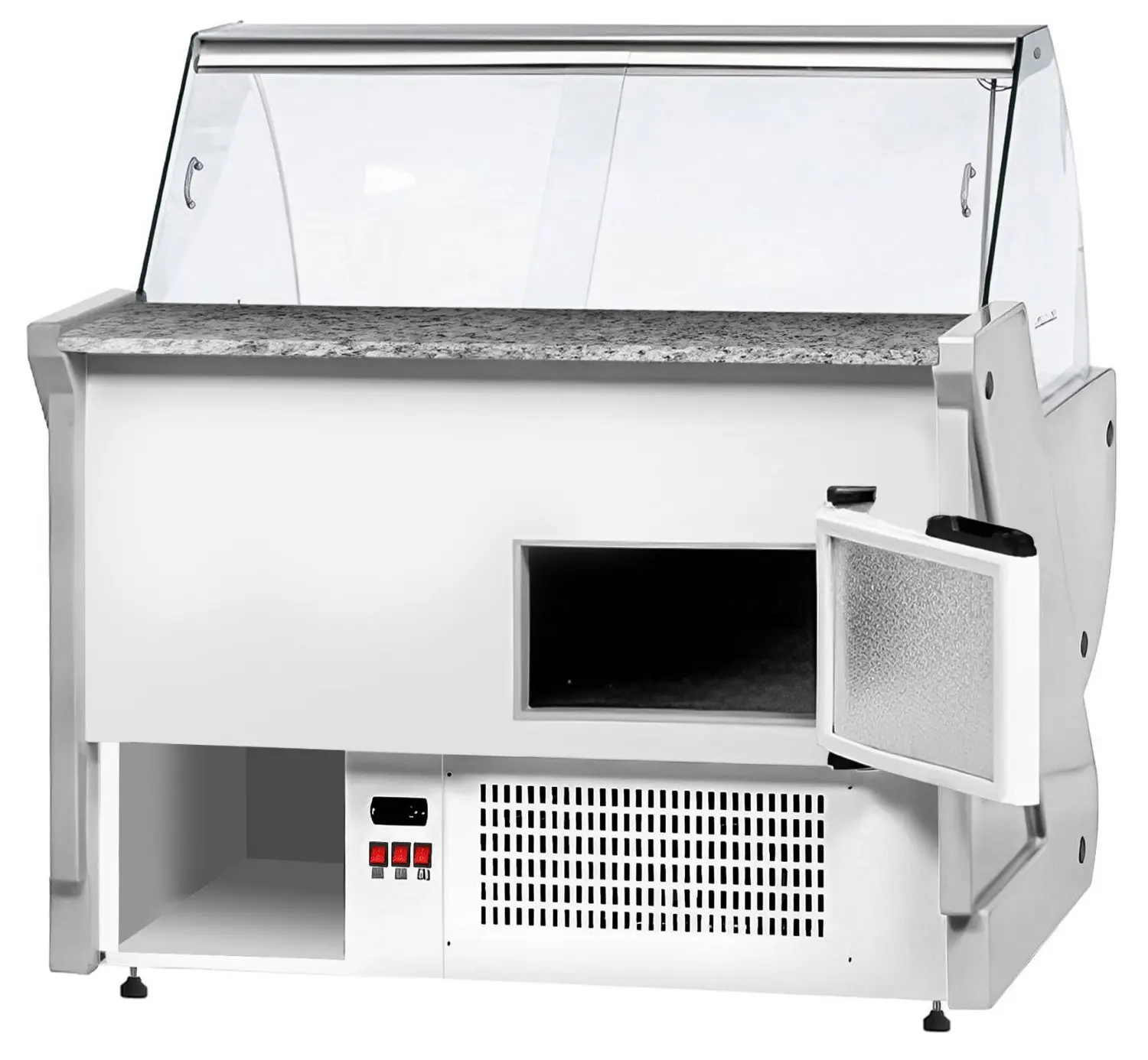 Холодильная витрина для магазина GGM Gastro KRM111N-B (Blue) - 5
