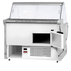 Холодильная витрина для магазина GGM Gastro KRM111N-G (Green) Thumb