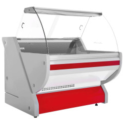 Холодильная витрина для магазина GGM Gastro KRM111N-R (Red) Thumb