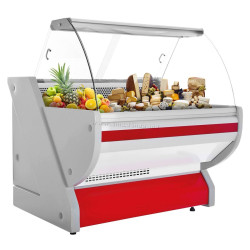 Холодильная витрина для магазина GGM Gastro KRM111N-R (Red)