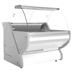 Холодильная витрина для магазина GGM Gastro KRM111N (White) Thumb