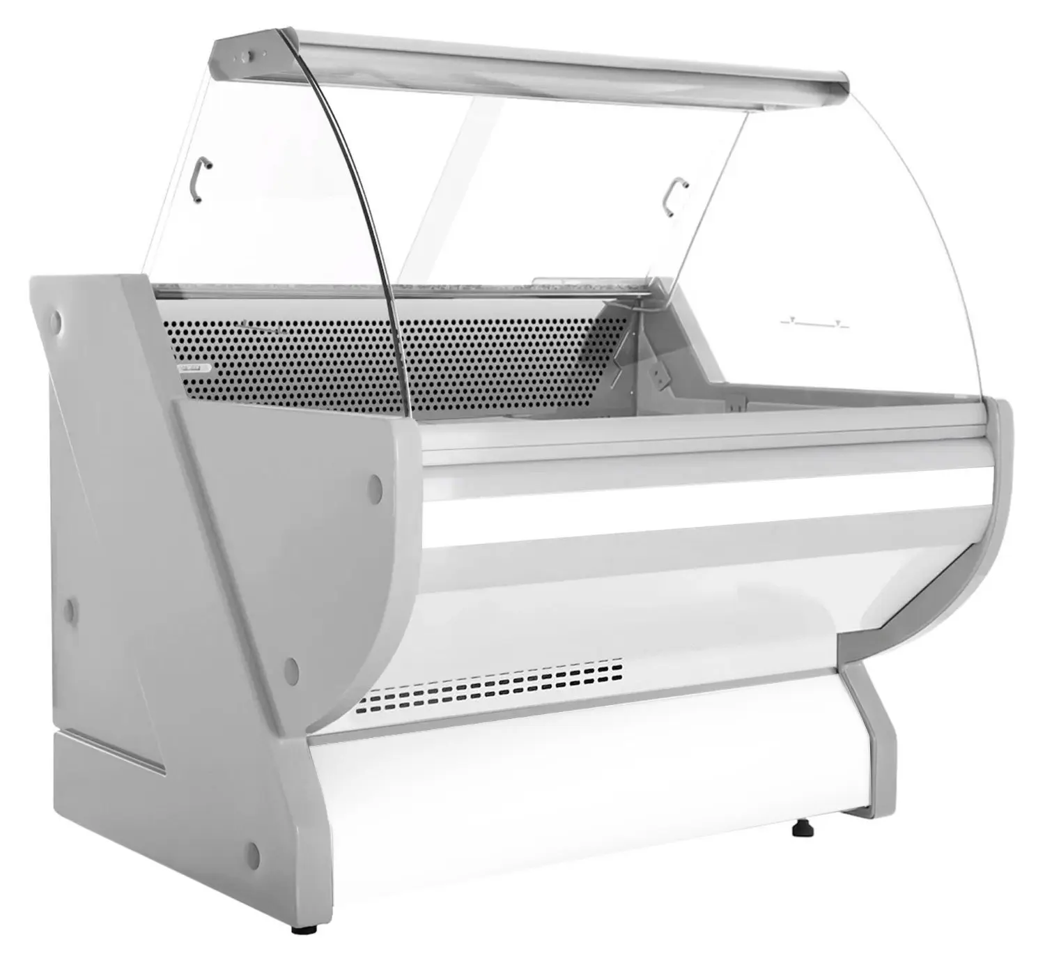 Холодильная витрина для магазина GGM Gastro KRM111N (White) - 2