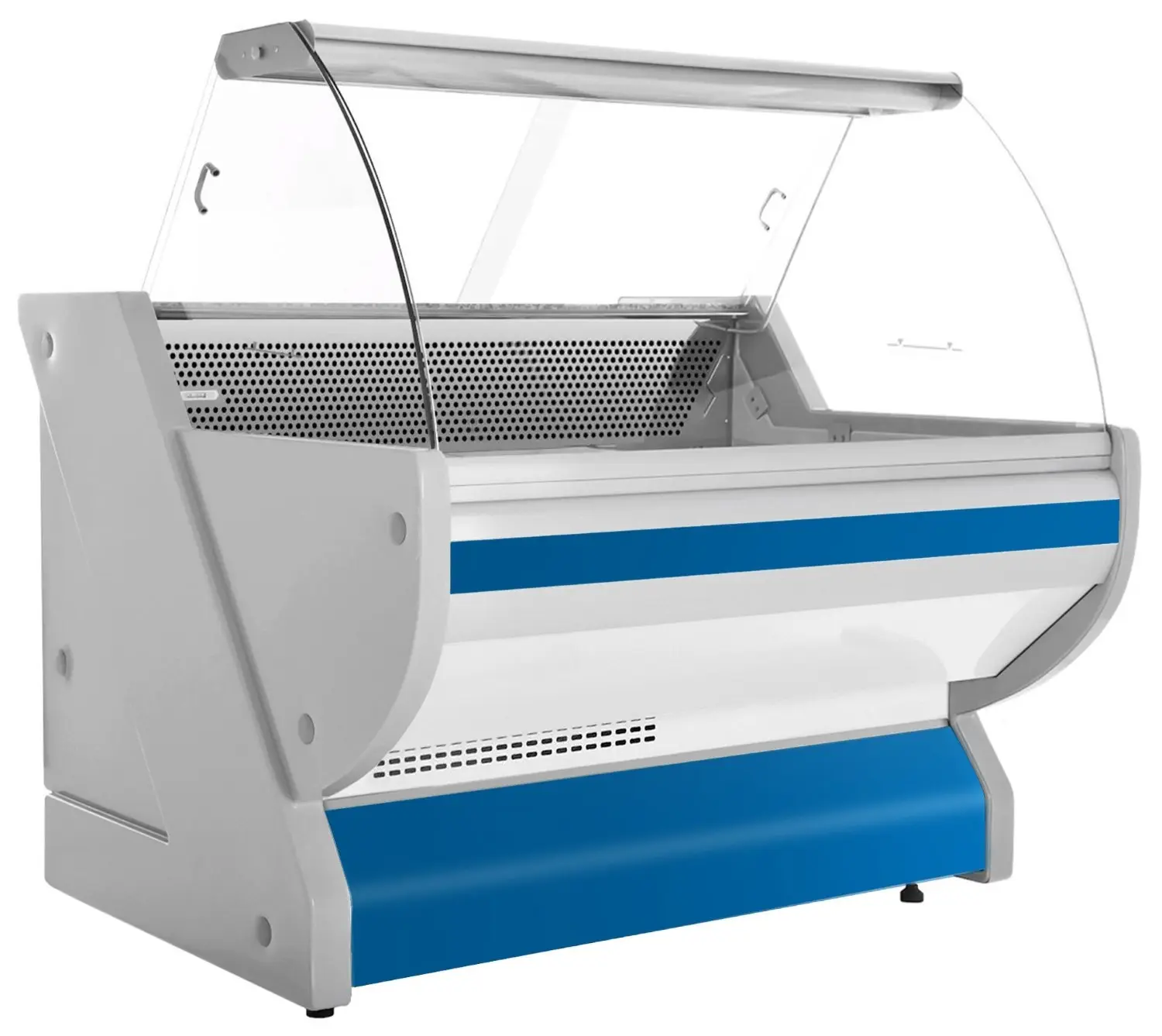 Холодильная витрина для магазина GGM Gastro KRM131N-B (Blue) - 2