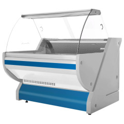 Холодильная витрина для магазина GGM Gastro KRM131N-B (Blue) Thumb