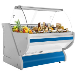 Холодильная витрина для магазина GGM Gastro KRM131N-B (Blue)
