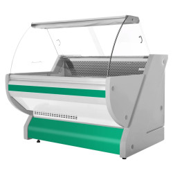 Холодильная витрина для магазина GGM Gastro KRM131N-G (Green) Thumb