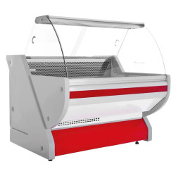 Холодильная витрина для магазина GGM Gastro KRM131N-R (Red) Thumb