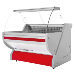 Холодильная витрина для магазина GGM Gastro KRM131N-R (Red) Thumb