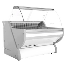 Холодильная витрина для магазина GGM Gastro KRM131N (White) Thumb