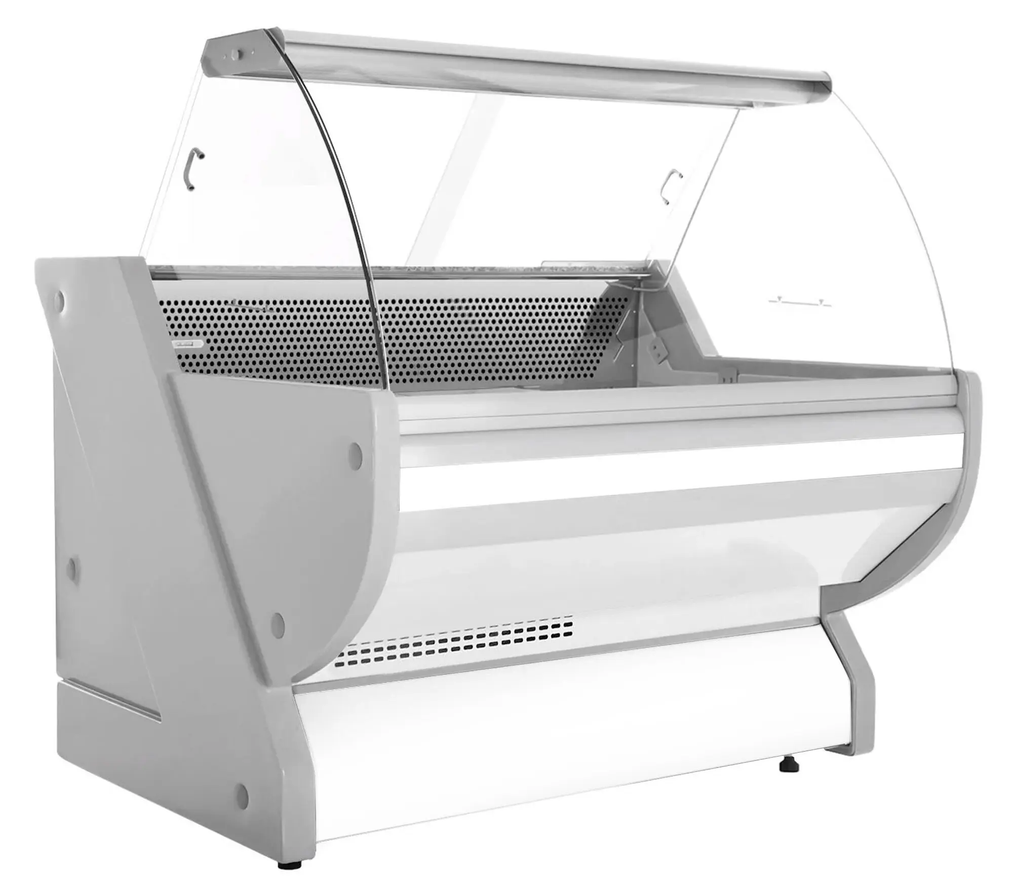 Холодильная витрина для магазина GGM Gastro KRM131N (White) - 2