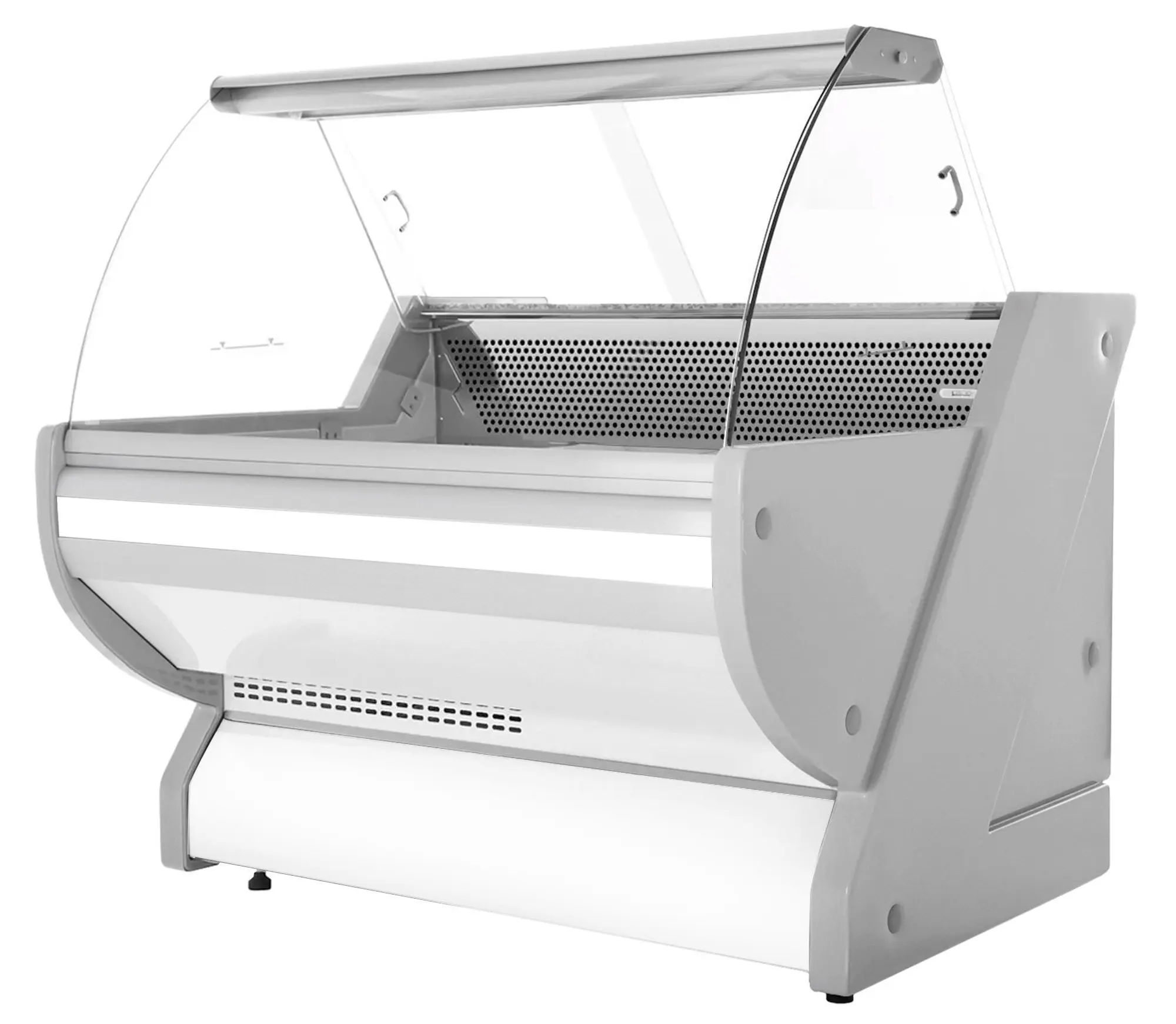 Холодильная витрина для магазина GGM Gastro KRM131N (White) - 3